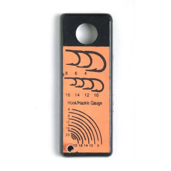 Mesure hackle standard Mouches de Charette