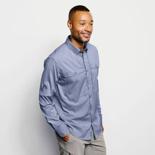 Chemise Orvis Open Air Caster LS SHirt True Blue – Image 3