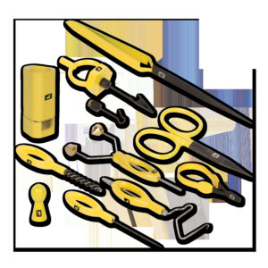 COMPLETE FLY TYING TOOL KIT