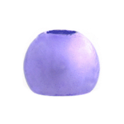 TUNGSTEN SLOTTED BEADS - METAL PURPLE
